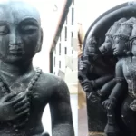 Two Ancient Stone Idols found @Pattinapakkam,Chennai