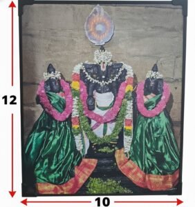 Lord Srinivasa of Pallakkal Tirunelveli Photo Frame (10×12 Inch) – Premium Matt Finish for Pooja Room