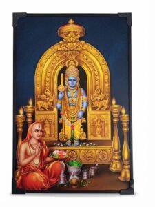 Bringing the Sacred Udupi Krishna Tradition Into Our Homes – 8*12 photo frame